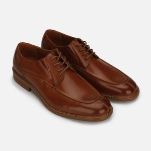 Brown Leather shoe lace up unlisted Kenneth Cole